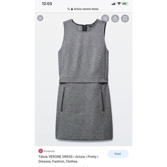 Aritzia Talula Zipper Dress - NWT - Picture 3 of 3